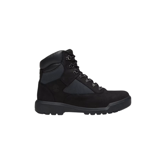 Timberland Waterproof Mid Field Boot Black Nubuck