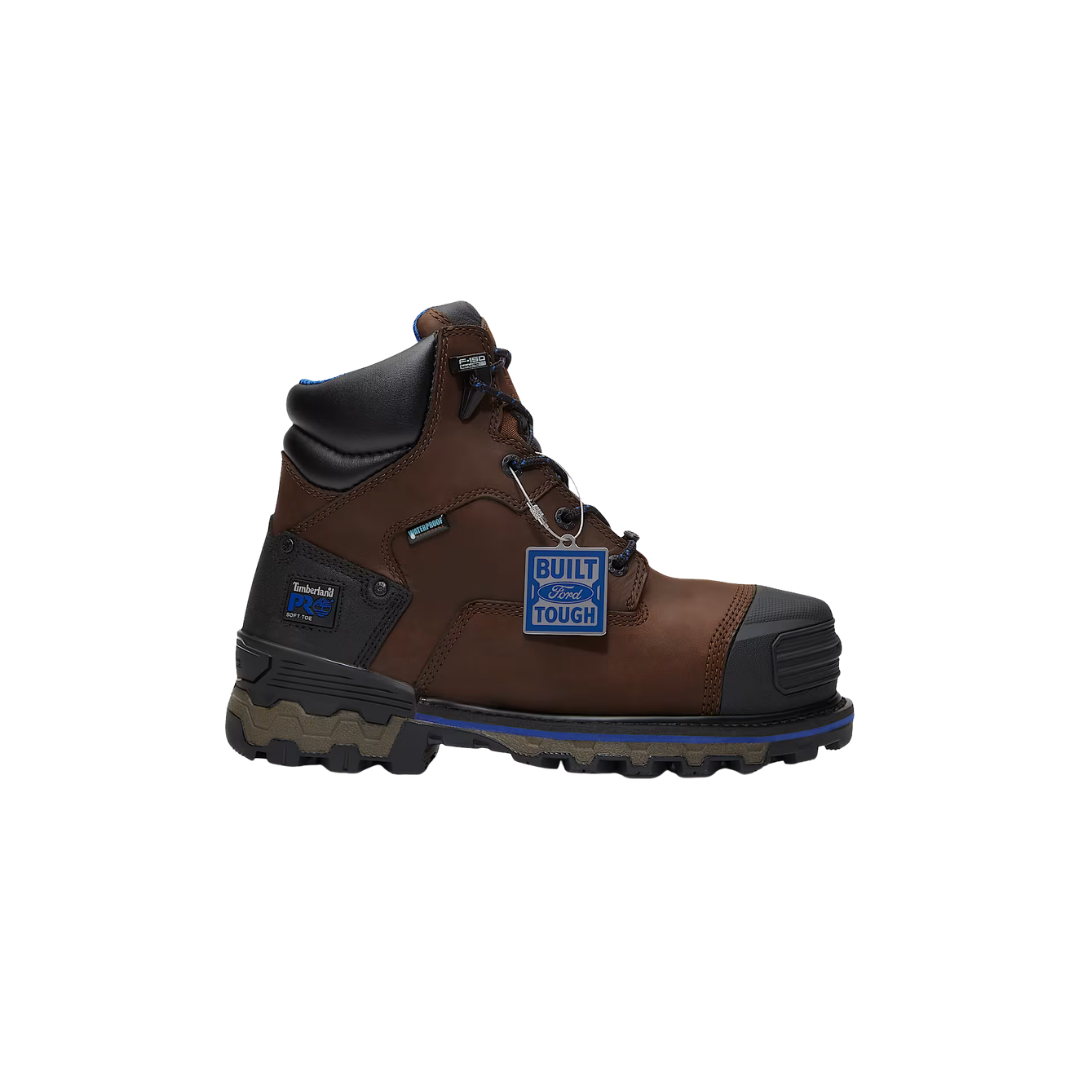 Timberland PRO x Ford Boondock 6 Waterproof Work Boot Brown/Blue