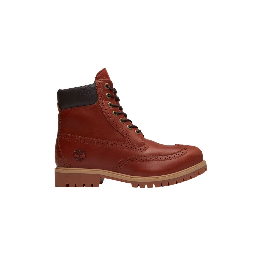 Timberland Premium 6-Inch Waterproof Boot Rust Full-Grain