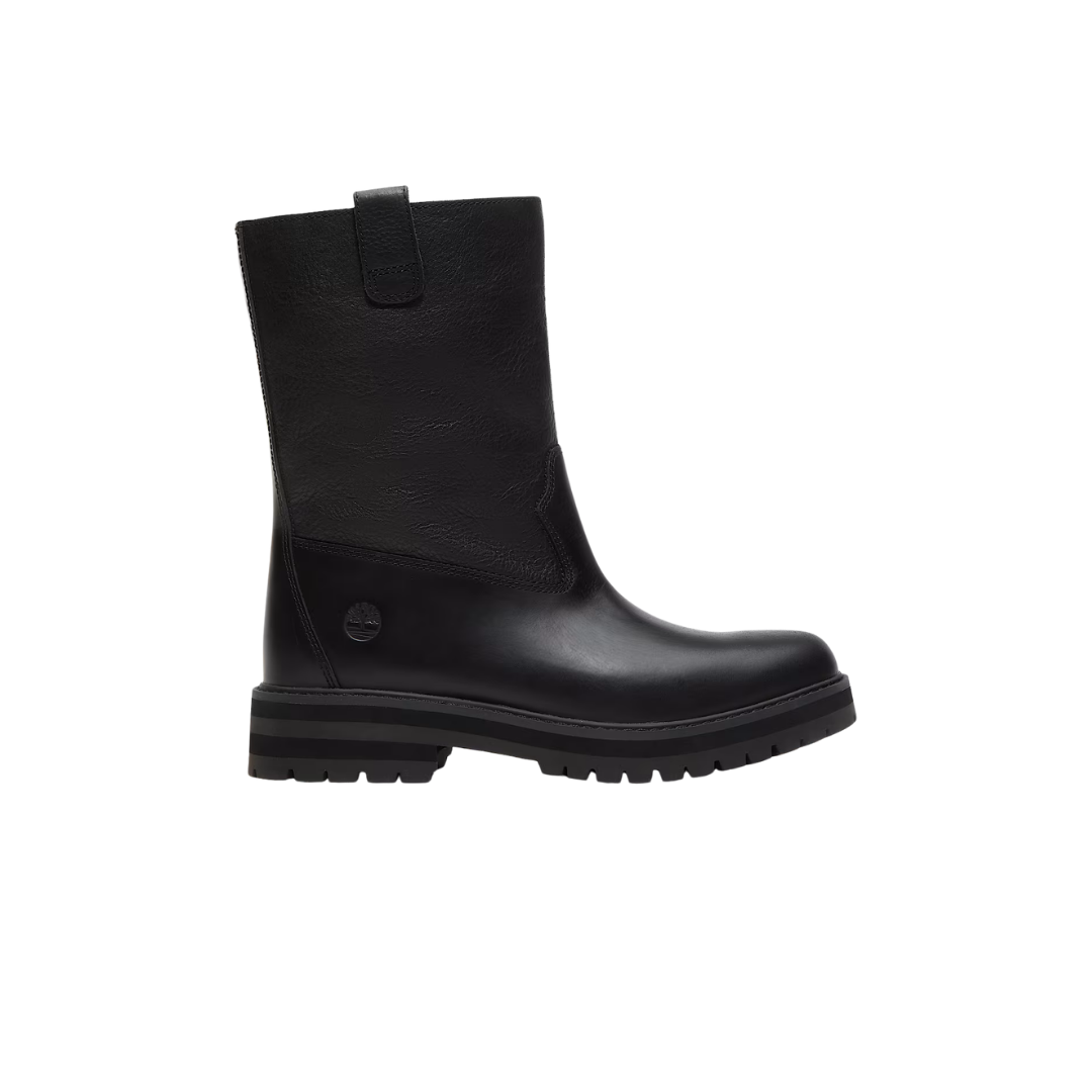 Timberland Britton Drive Pull-On Boot Black Full-Grain