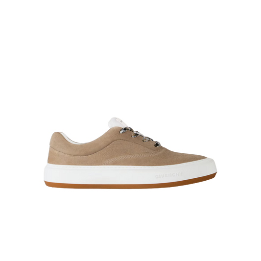 Givenchy New City Sneakers In Suede Beige