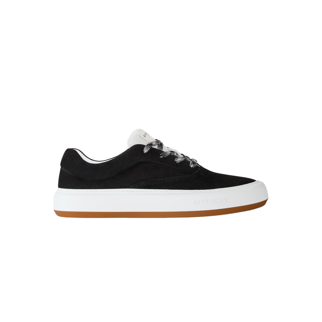 Givenchy New City Sneakers In Suede Black