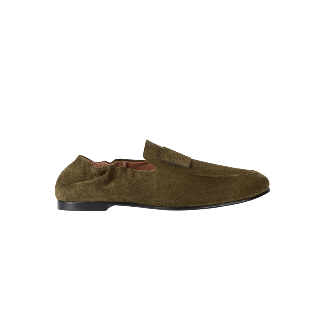 Givenchy Label Loafers In Suede
