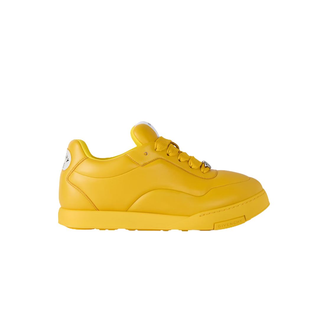 Givenchy Puffy Yard Sneakers In Nappa Leather Bright Yellow