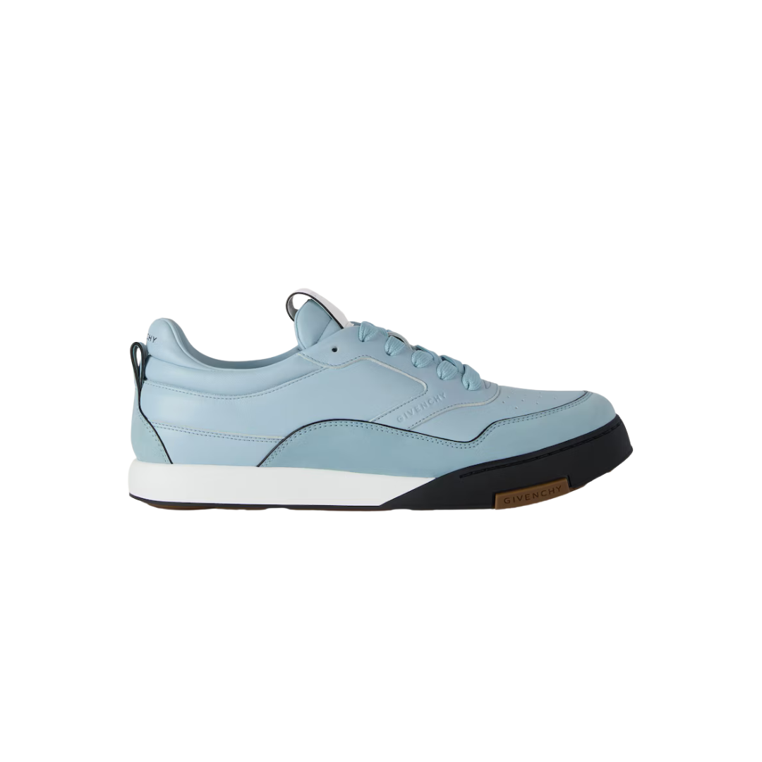 Givenchy Yard Sneakers In Leather Sky Blue