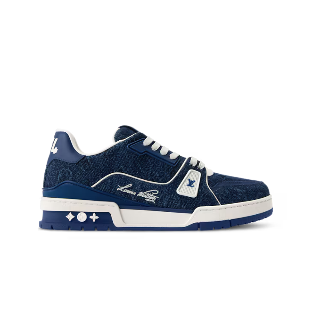 LV Trainer Sneaker Blue