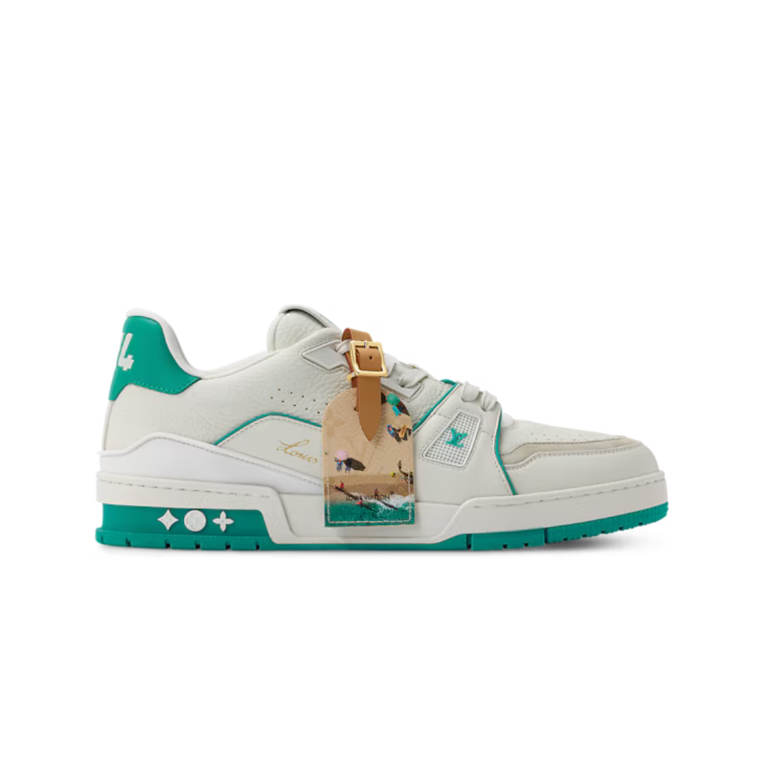 LV Trainer Sneaker Ocean Blue