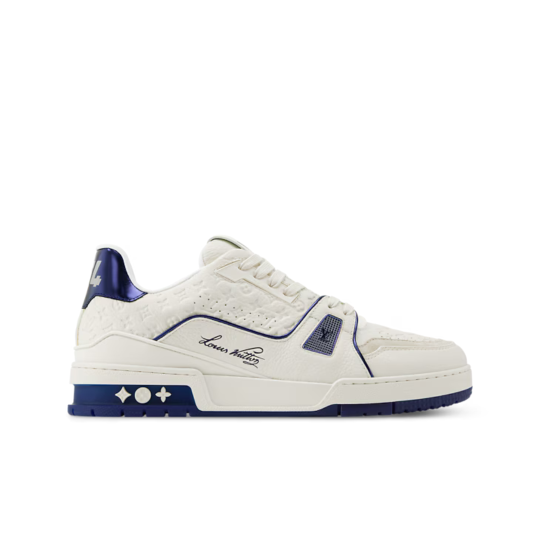 LV Trainer Sneaker Marine