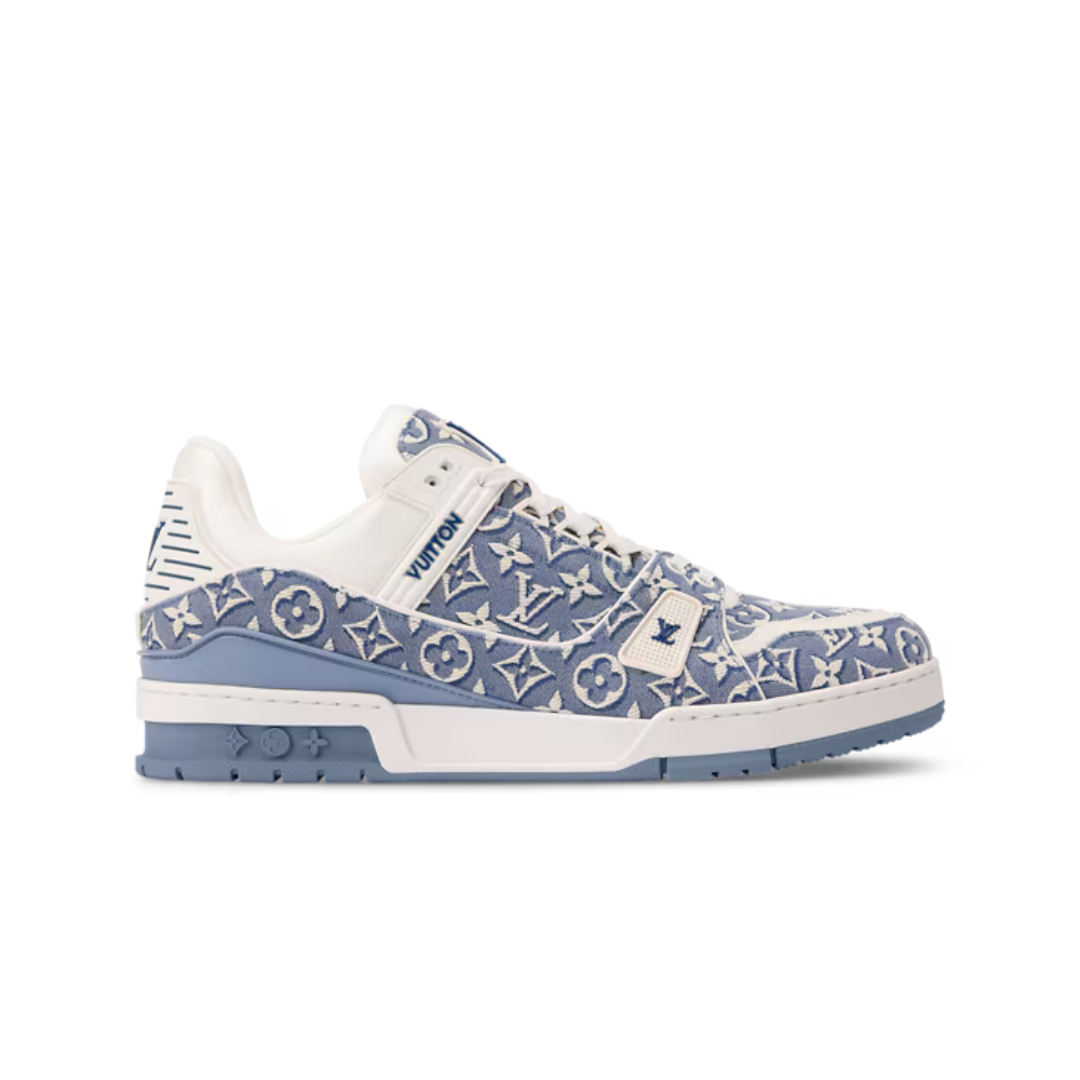 LV Trainer Sneaker Blue
