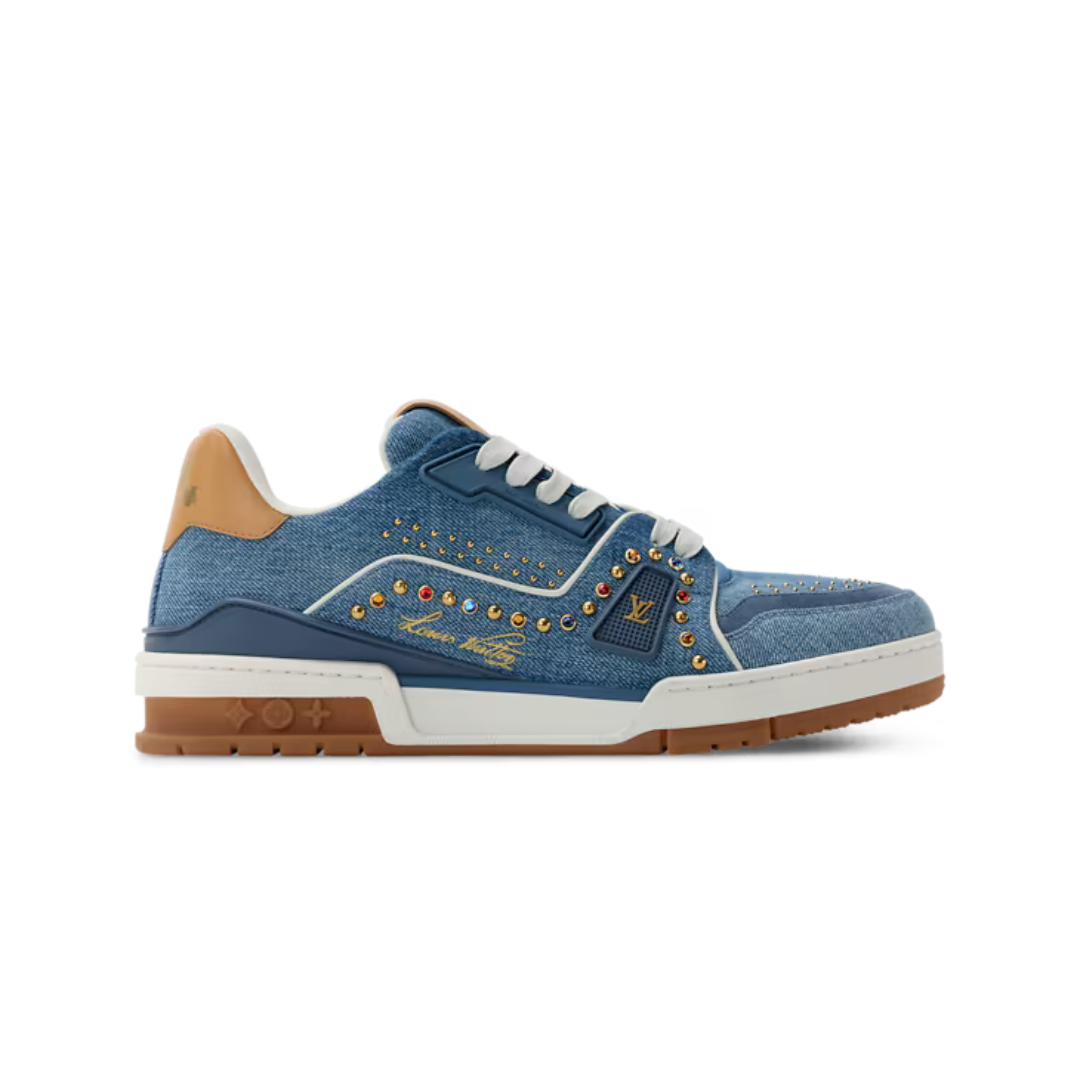 LV Trainer Sneaker Denim