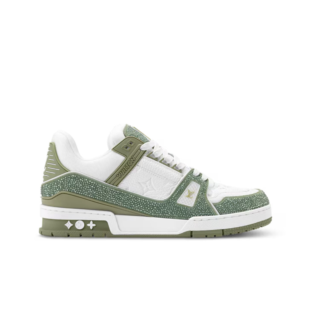 LV Trainer Sneaker Sage Green