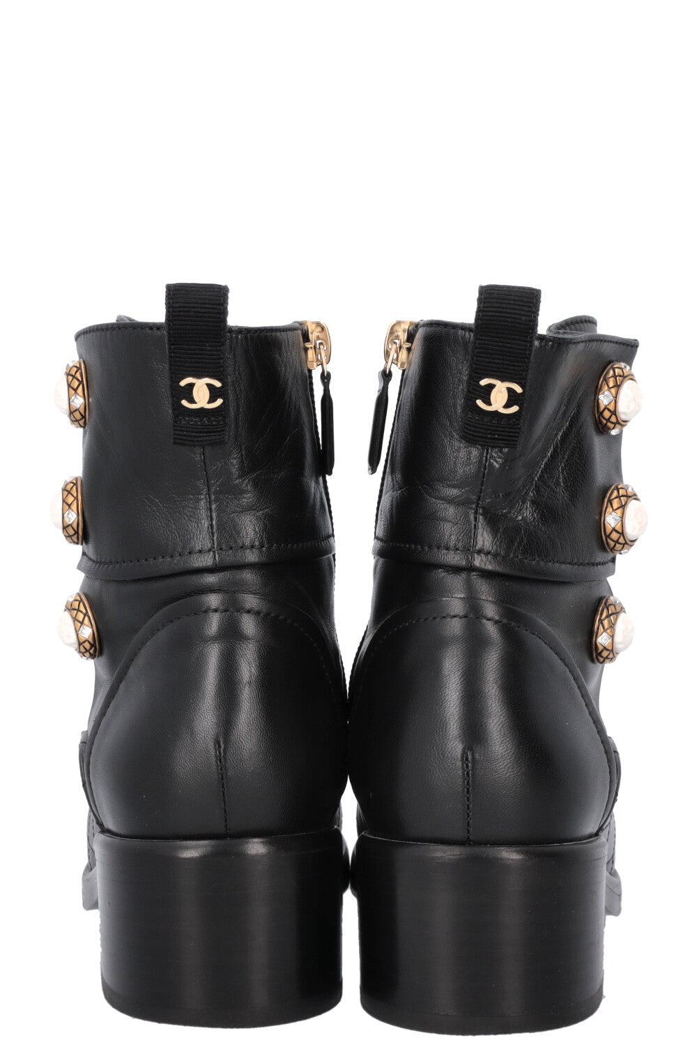 Boots Black Pearls