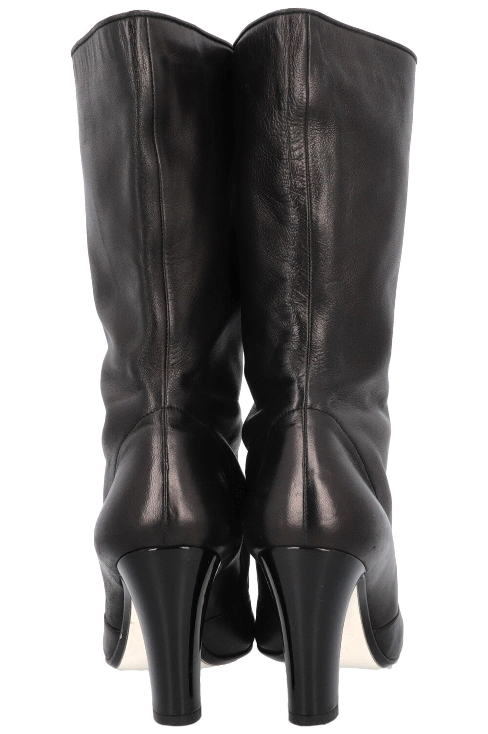 Button Up Ankle Boots Black
