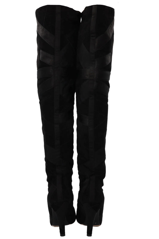 2017 Cosmopolite Overknee Boots Black