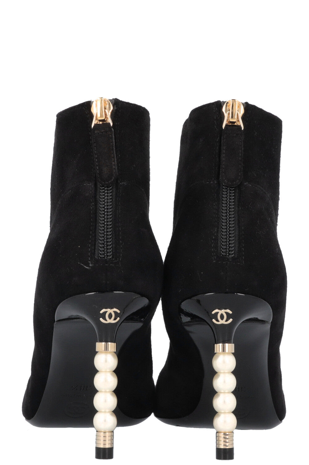 Pearl Boots Suede Black