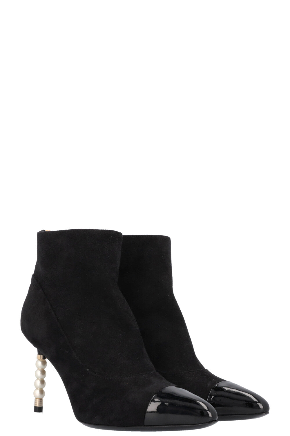 Pearl Boots Suede Black