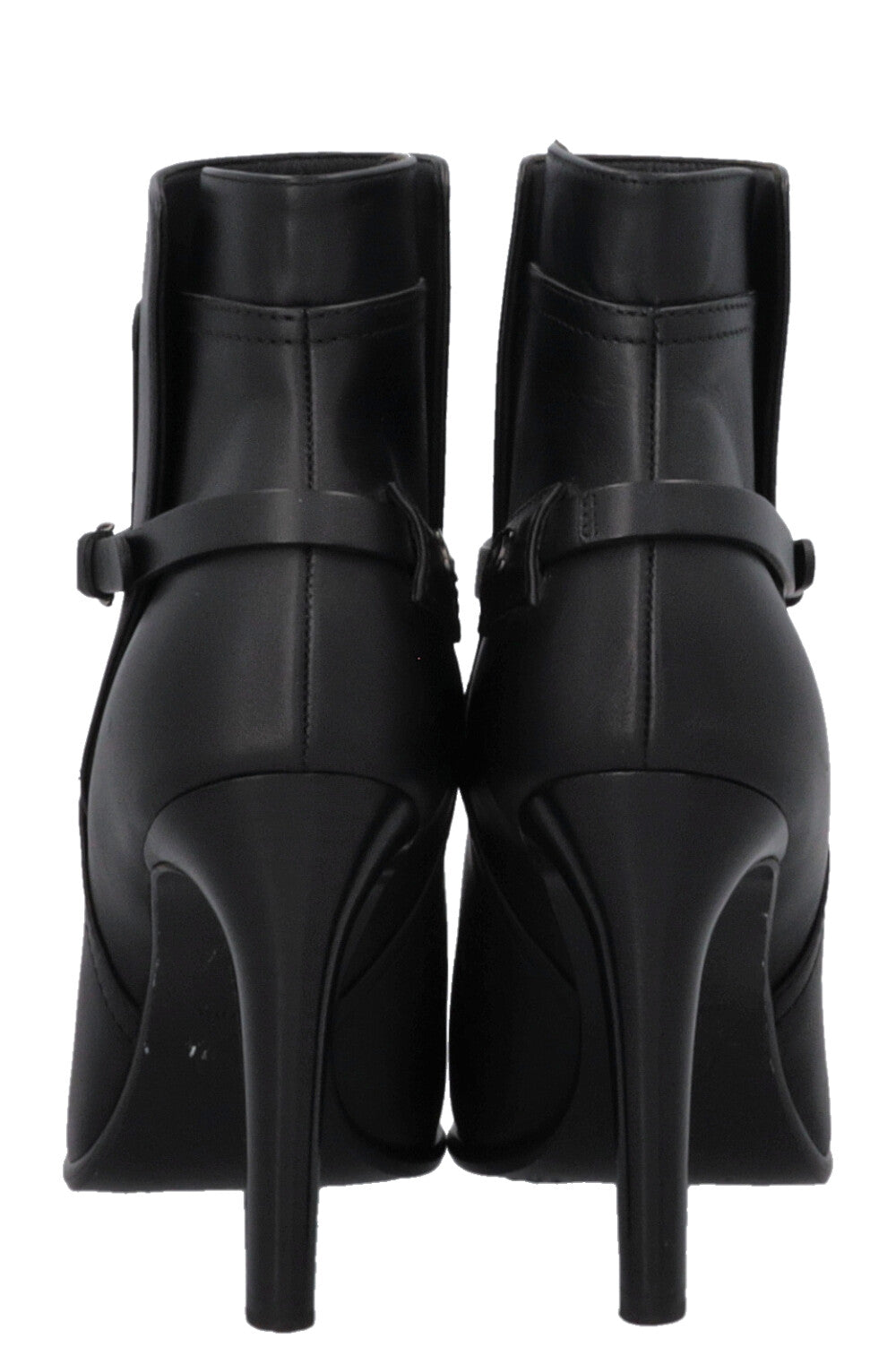 Buckled Ankle Boots Black