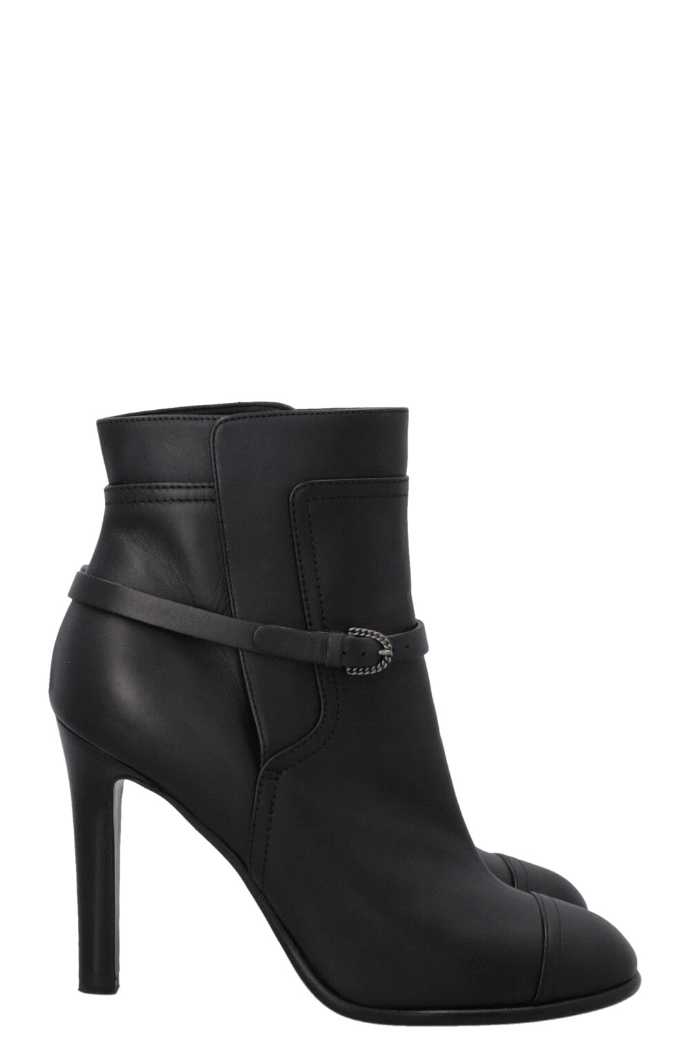 Buckled Ankle Boots Black