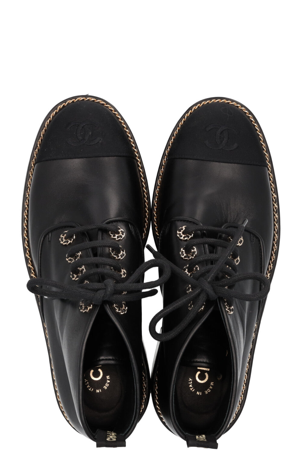 Chain Ankle Boots 2020 Leather Black