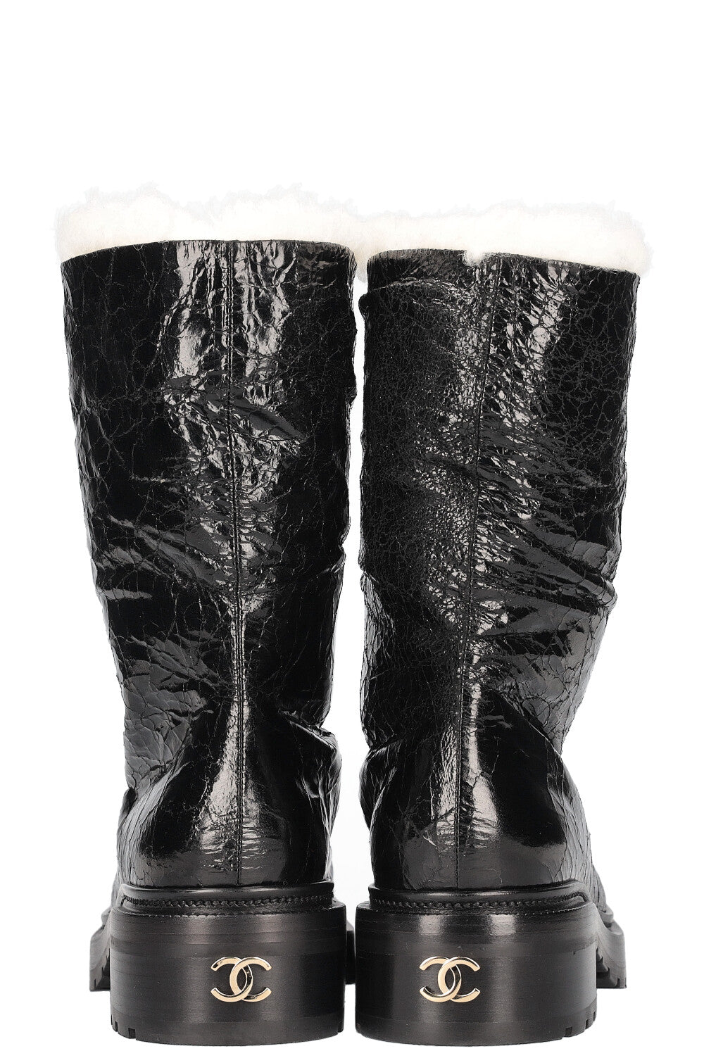 2020 Interlocking Rain Boots Black