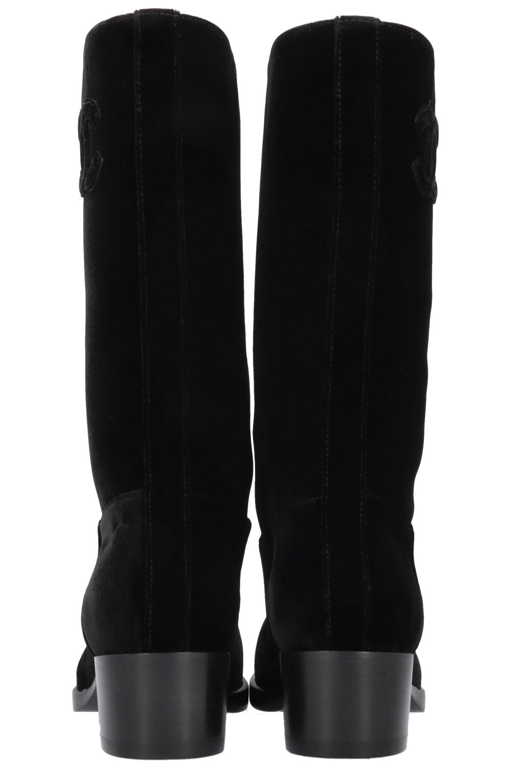 Boots Velvet Black