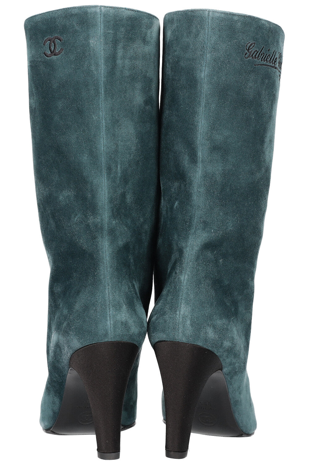 Gabrielle Chanel Boots Suede Blue & Black
