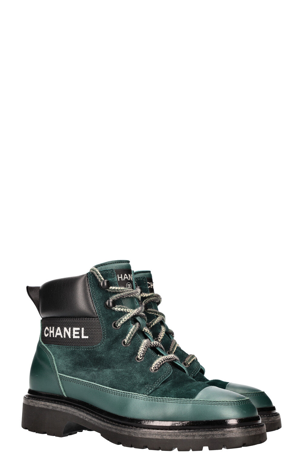 Hiking Boots Suede Petrol