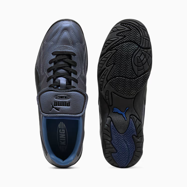 Puma King Indoor Mesmerize Blue Jewel-PUMA Black