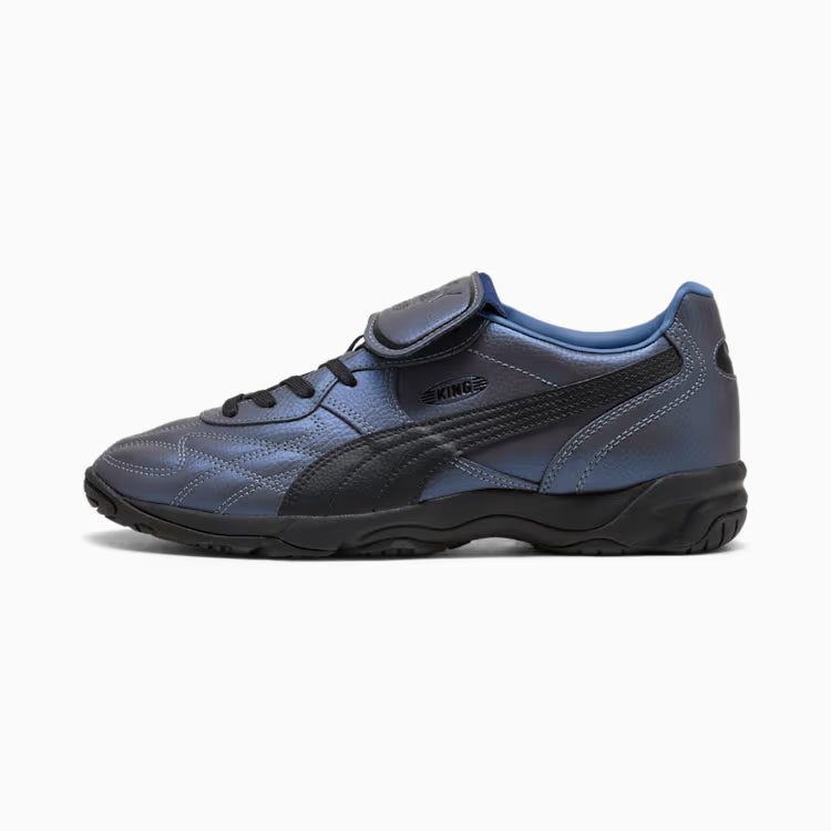 Puma King Indoor Mesmerize Blue Jewel-PUMA Black