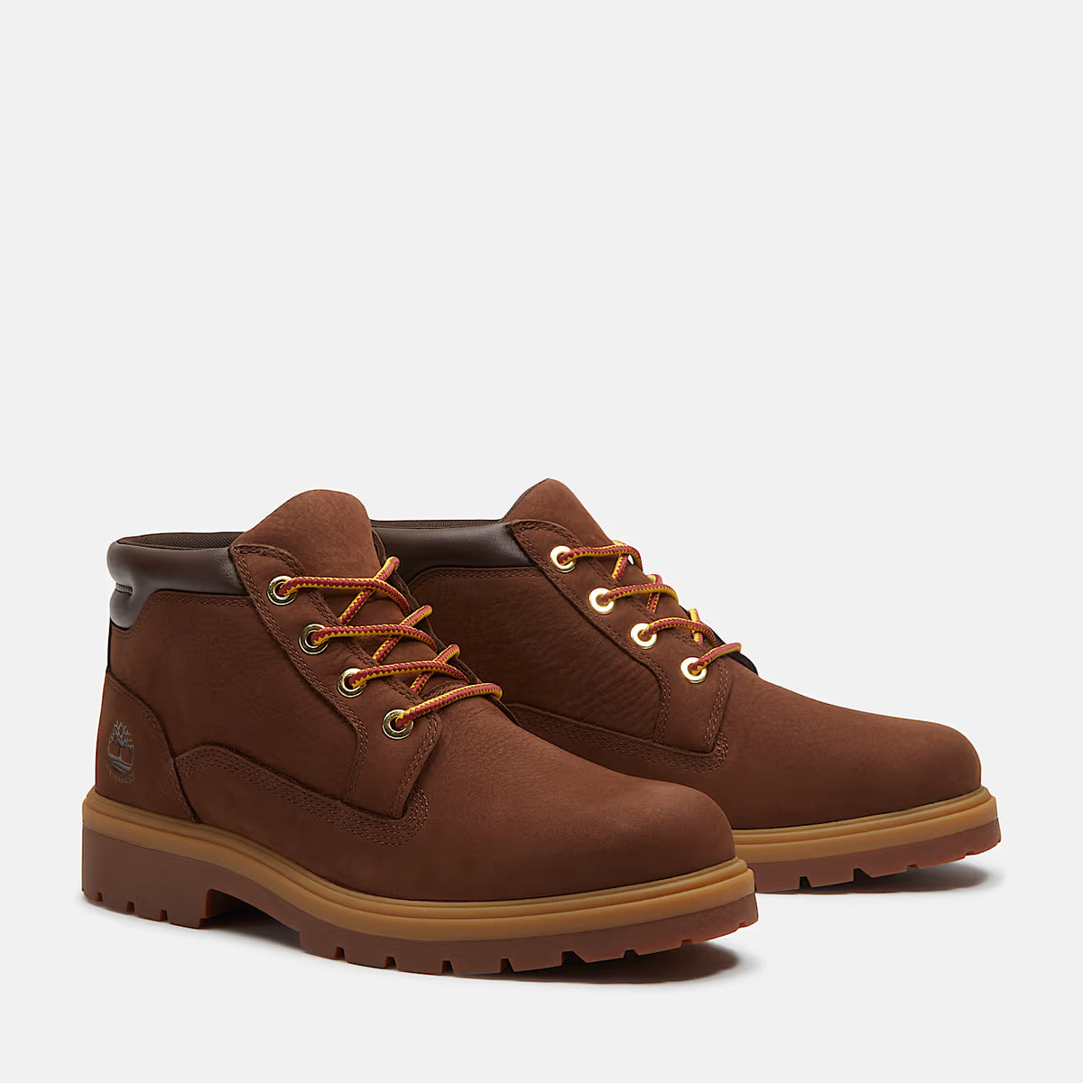 Timberland Auburn Falls Waterproof Chukka Boot Dark Brown Nubuck