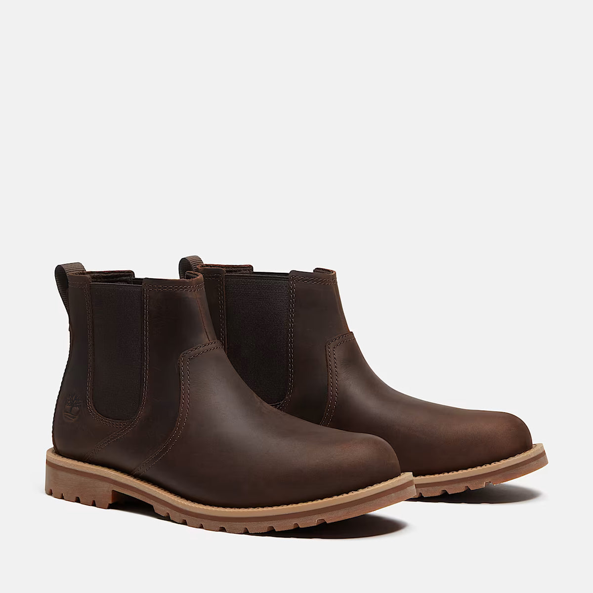 Timberland Britton Falls Chelsea Boot Dark Brown Full-Grain