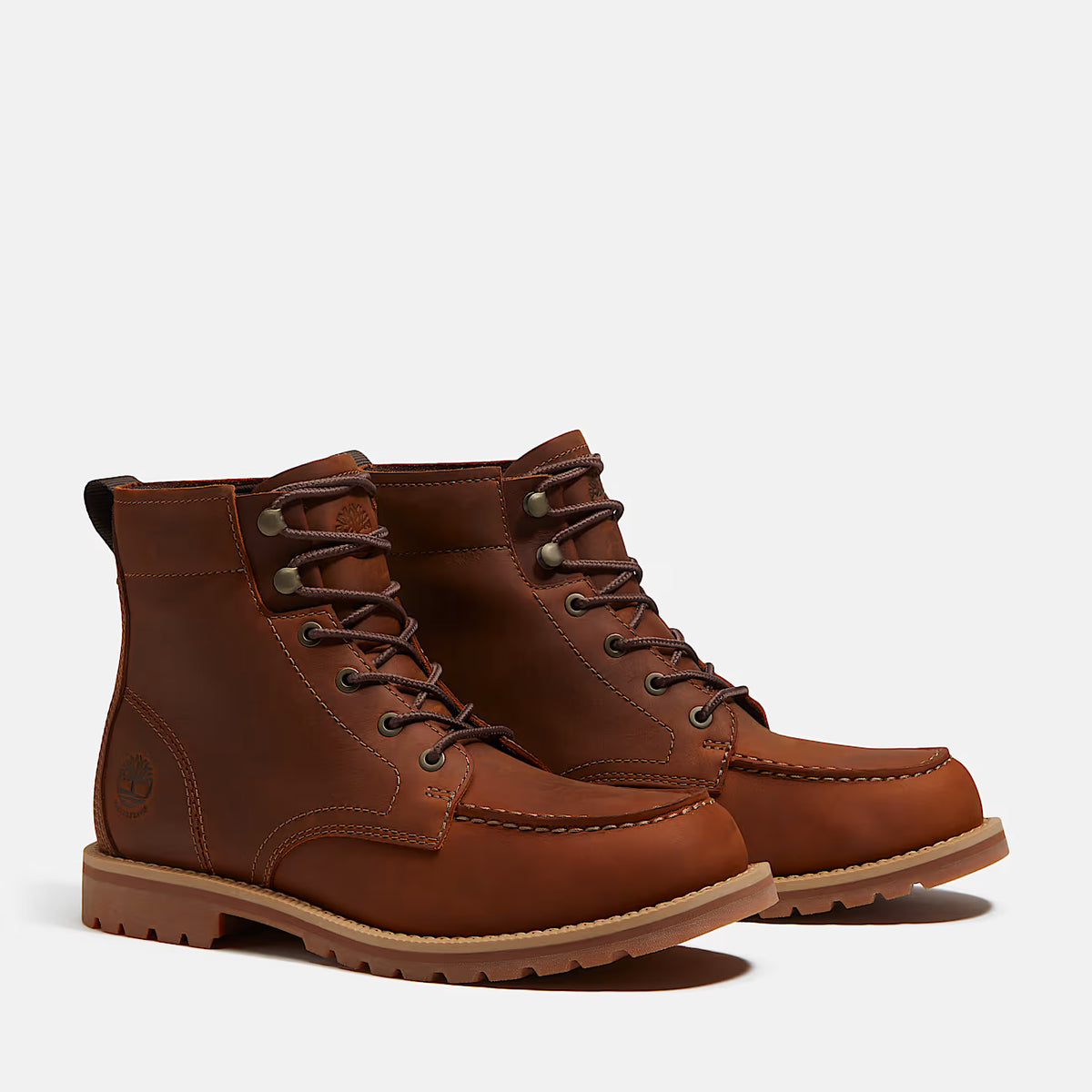 Timberland Britton Falls Mid Waterproof Boot Medium Brown Full-Grain