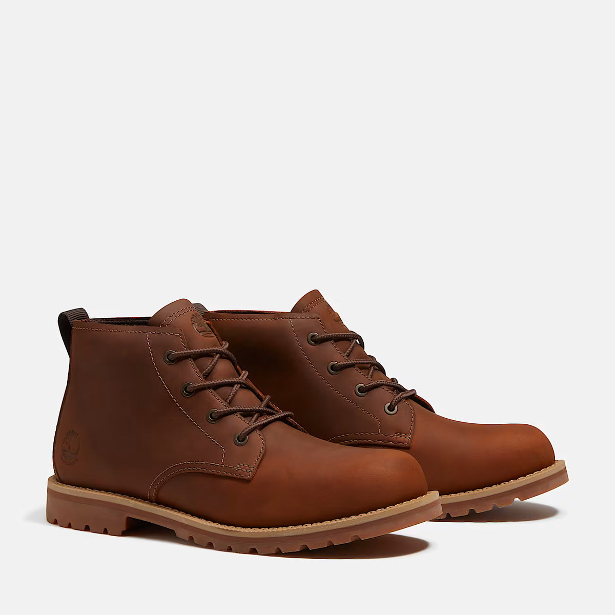 Timberland Britton Falls Waterproof Chukka Boot Medium Brown Full-Grain