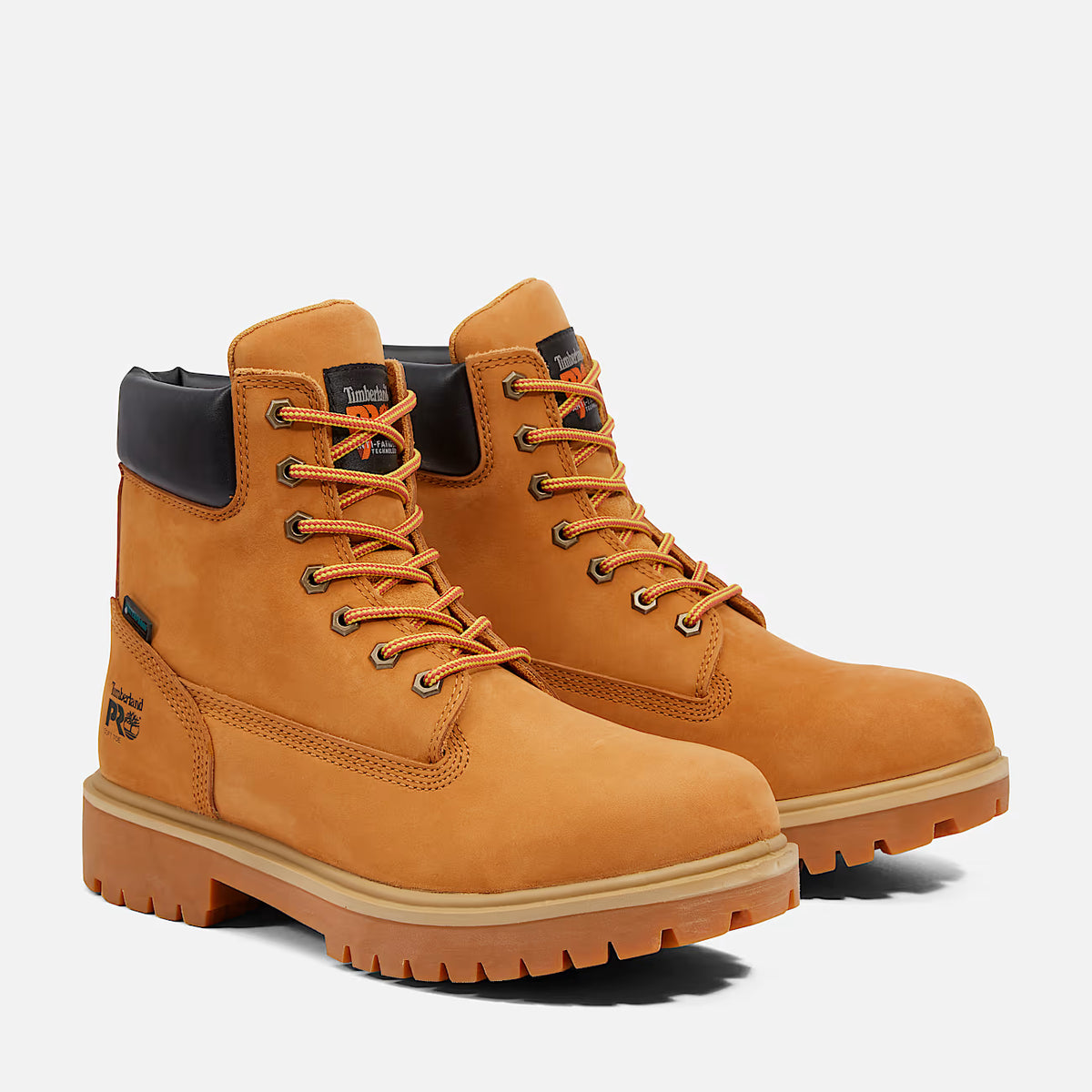Timberland Direct Attach 6″ Soft Toe Waterproof Work Boot Wheat