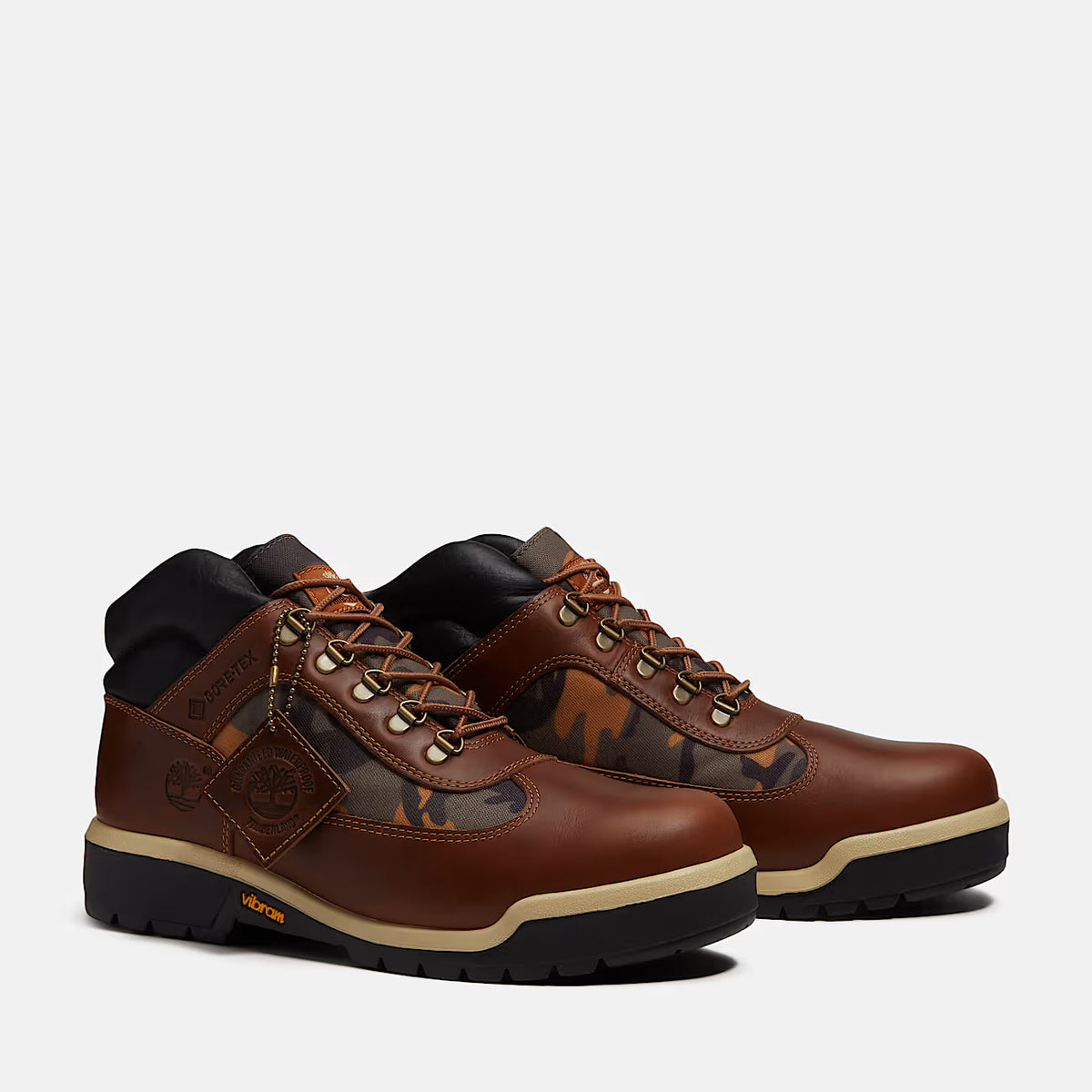 Timberland Field Boot with GORE-TEX Membrane Brown Full-Grain/Camo