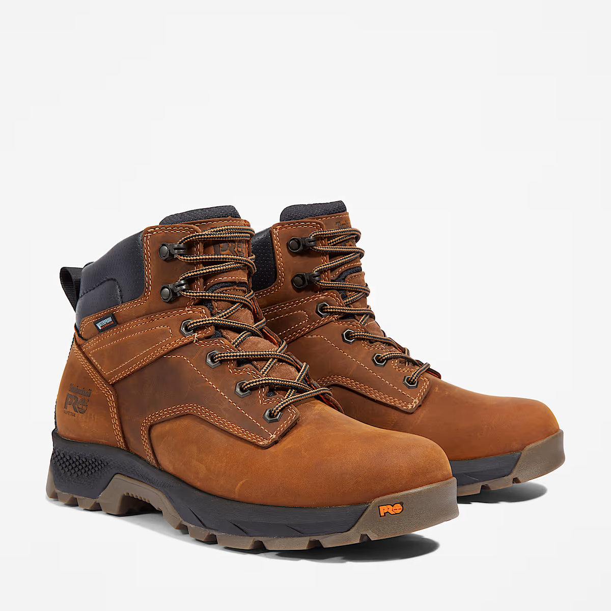 Timberland TiTAN EV 6 Waterproof Work Boot Brown