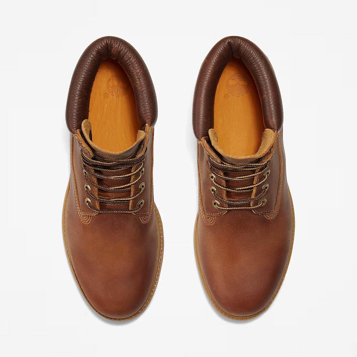 Timberland Premium 6-Inch Waterproof Heritage Boots Medium Brown Nubuck