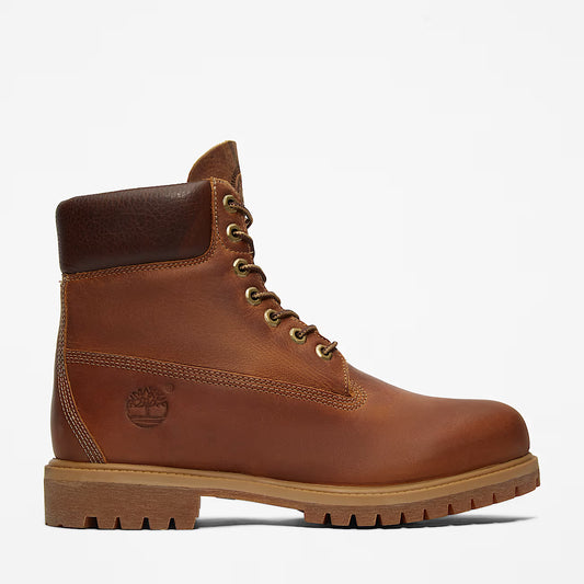 Timberland Premium 6-Inch Waterproof Heritage Boots Medium Brown Nubuck