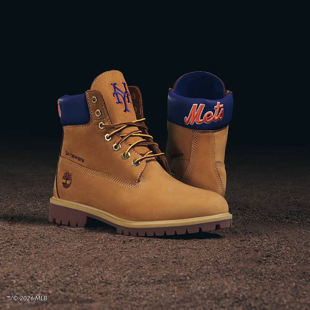 Timberland x New Era Mets 6-Inch Waterproof Boot Wheat Mets