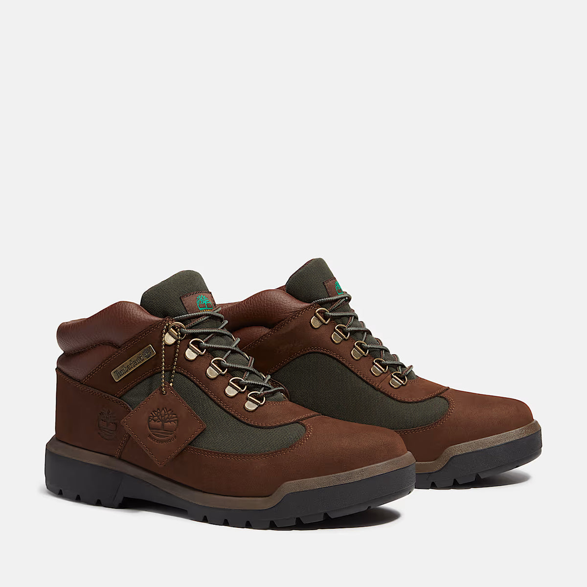 Timberland Waterproof Field Boot Dark Brown Nubuck