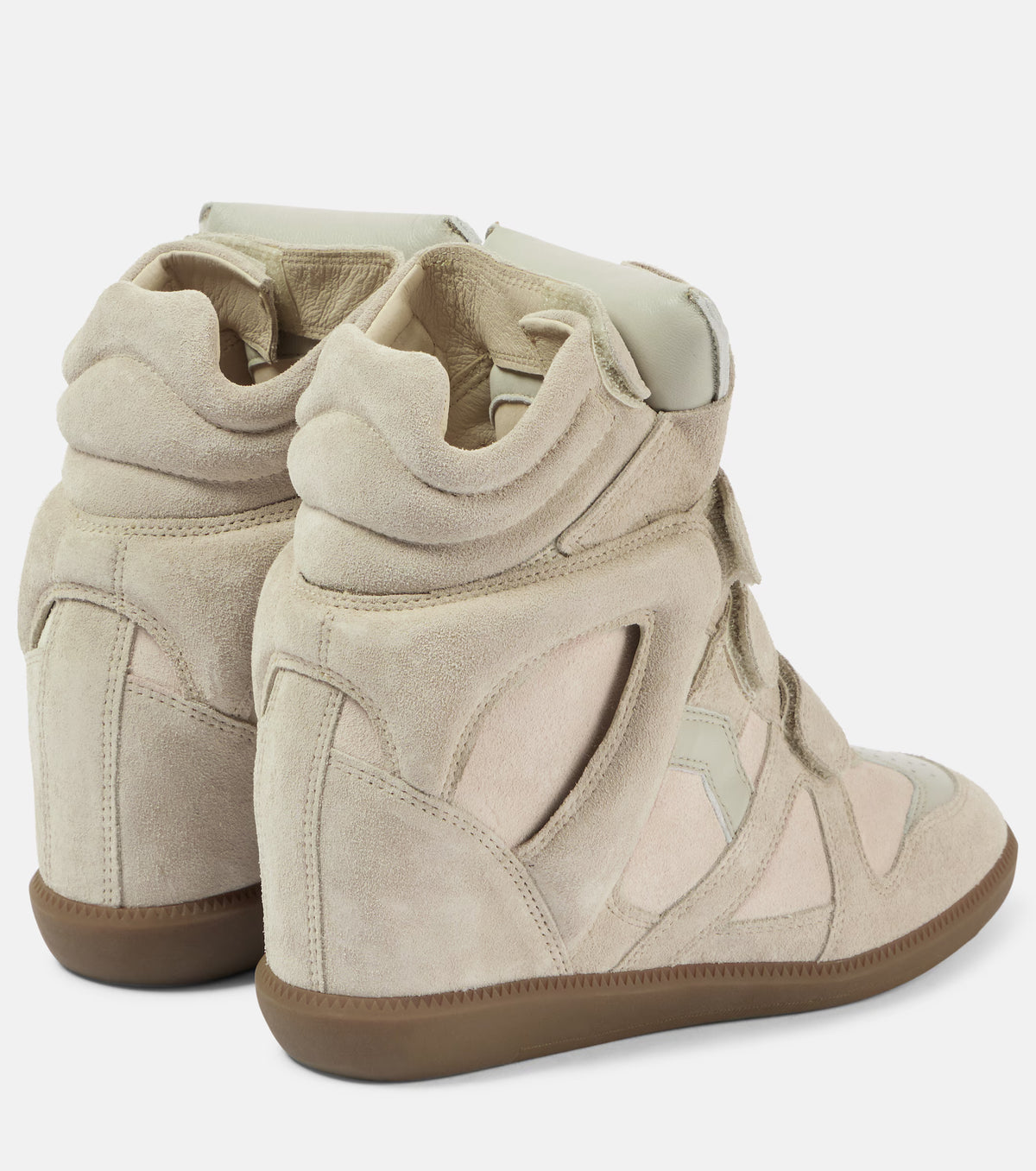 Isabel Marant Bekett Wedge Sneaker Beige