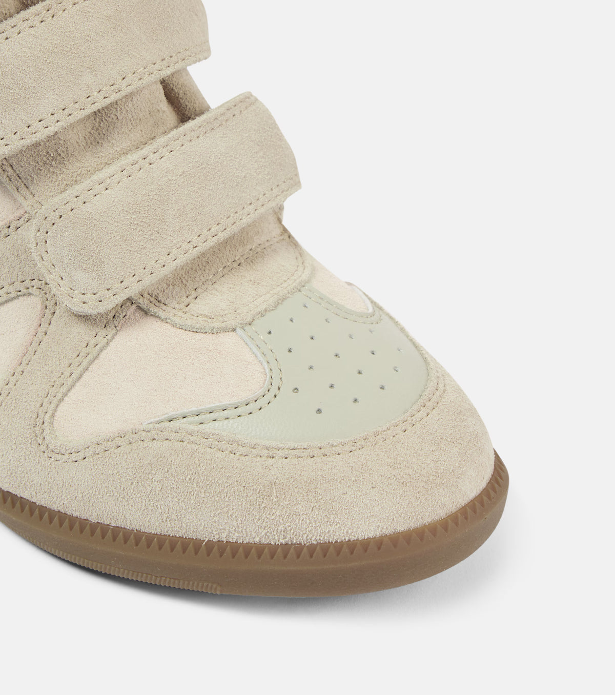 Isabel Marant Bekett Wedge Sneaker Beige