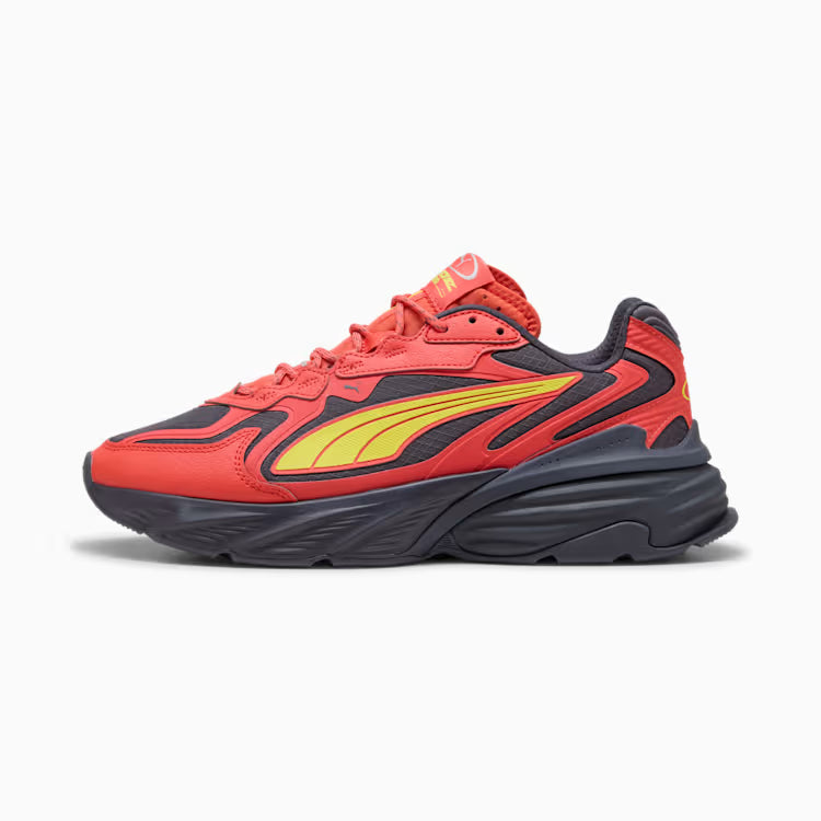 Puma Fade Ripstop Red Glamour-Galactic Gray-Lemon Crush