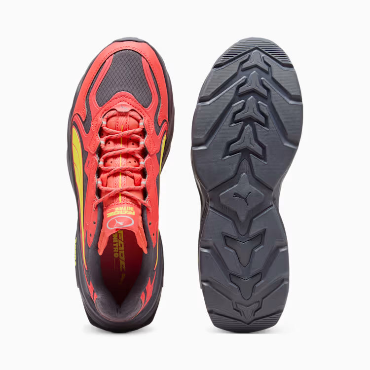 Puma Fade Ripstop Red Glamour-Galactic Gray-Lemon Crush