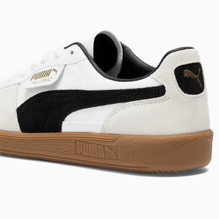 Puma Palermo Leather White-Vapor Gray-Gum