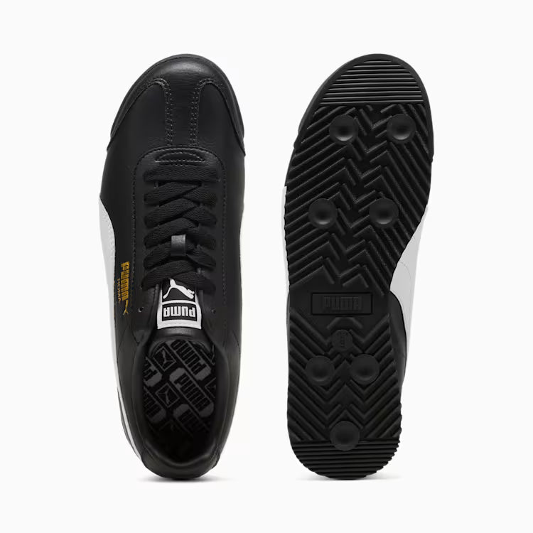 Puma Roma 24 Black-PUMA White-Smokey Gray