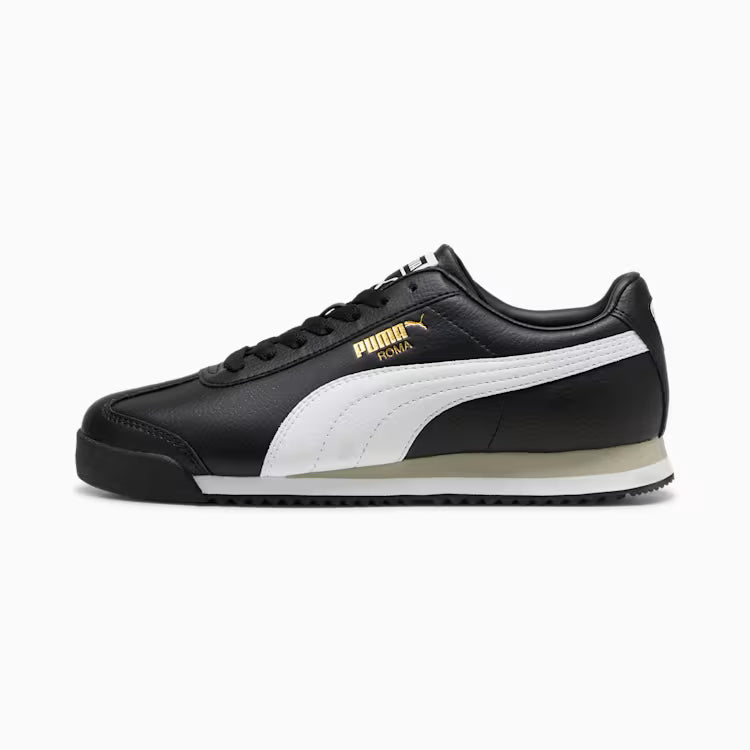 Puma Roma 24 Black-PUMA White-Smokey Gray