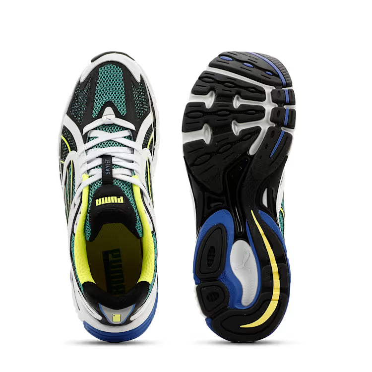 Puma SkyJet Vibrant Green-PUMA White-PUMA Black-Lemon Crush