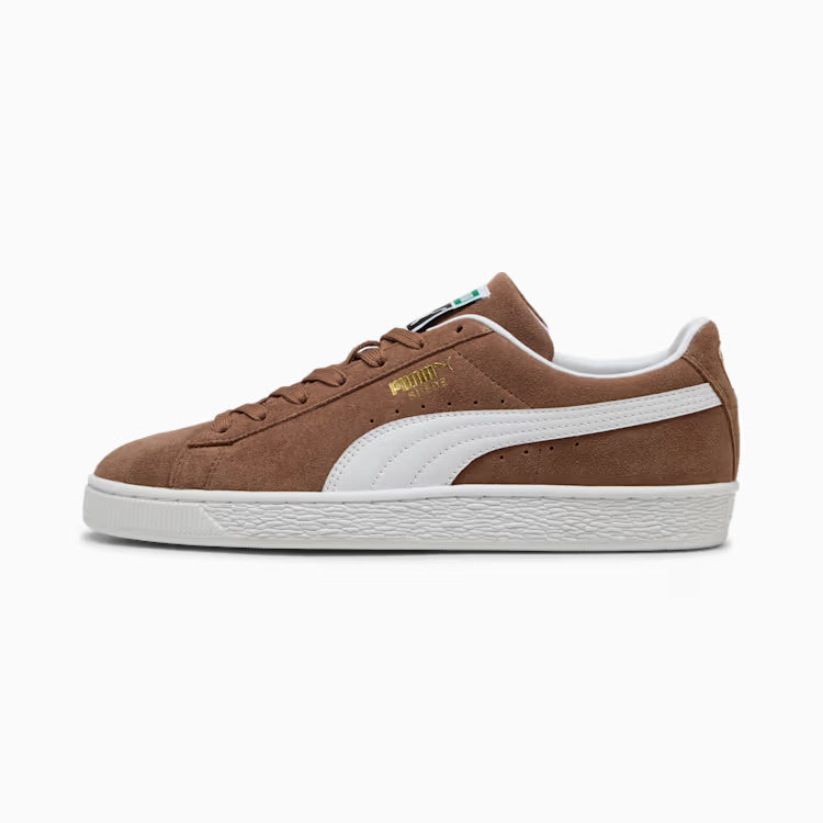 Puma Suede Classic Haute Coffee-PUMA White