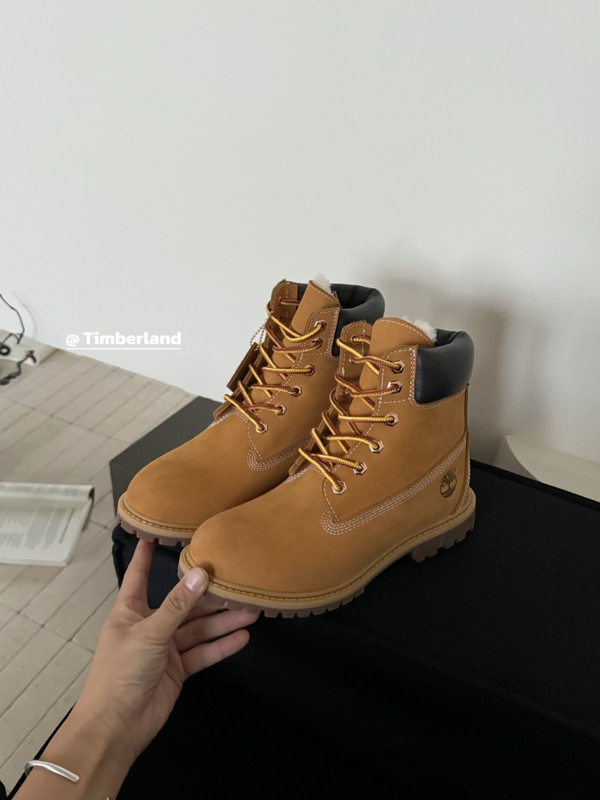 Timberland 6-Inch Premium Waterproof Boots Beige